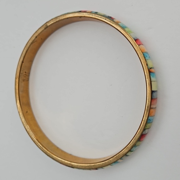STONE Colorful Mosaic Bangle Bracelet - Picture 8 of 8